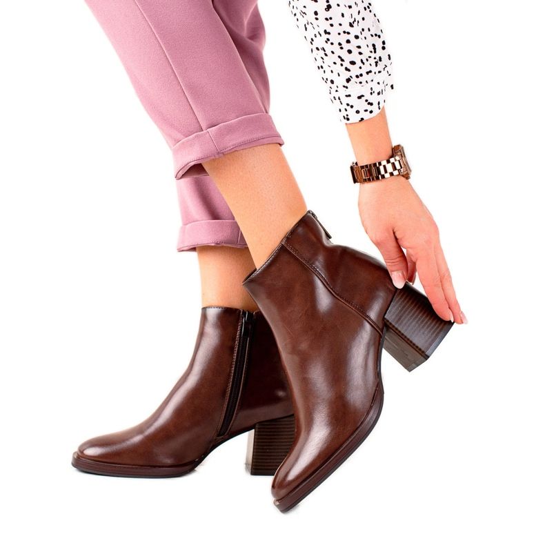 Klasične Sergio Leone čizme smeđa