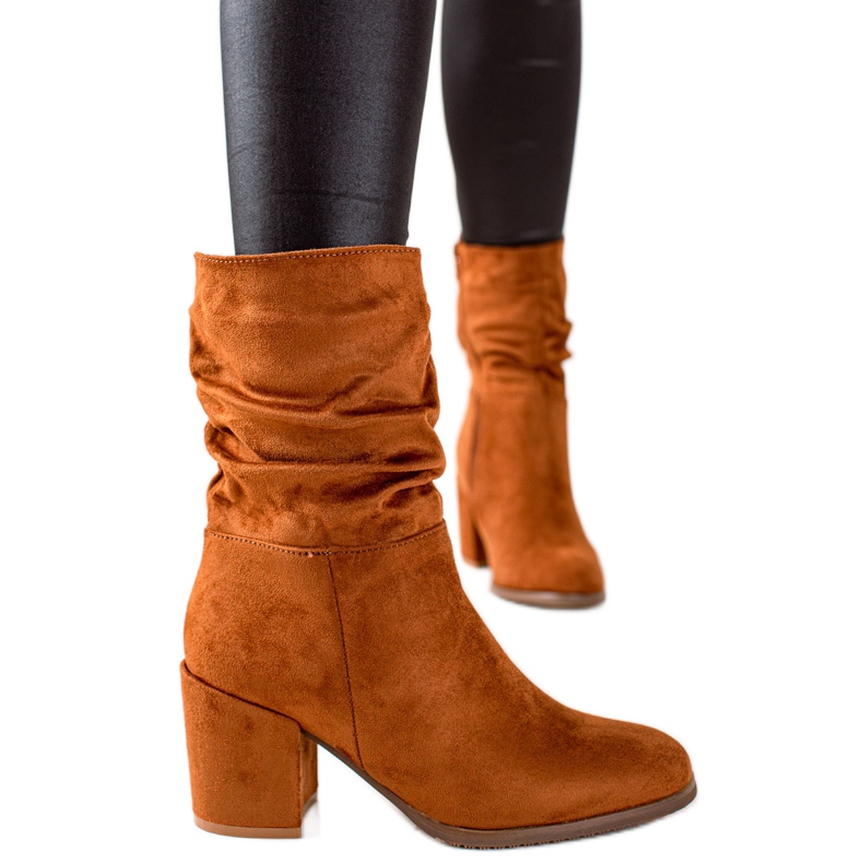 Evento Elegantne visoke čizme smeđa