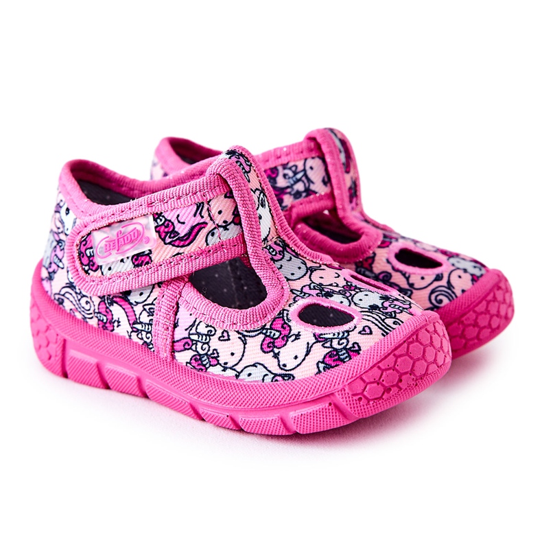 BEFADO S.A. Papuče Befado Unicorns 533P018 Pink ružičasta