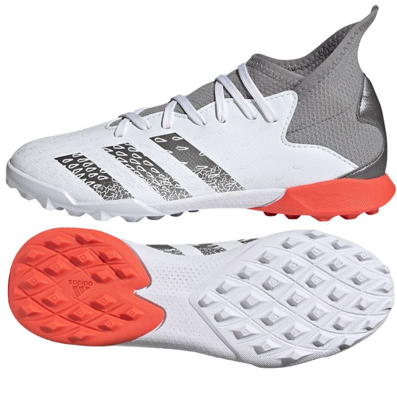 Adidas Predator Freak.3 Tf Jr FY6312 kopačke bijela bijela