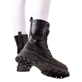 Bona Topli radnici s lancem crna