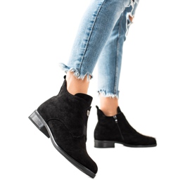 Camo Tople čizme s patentnim zatvaračem crna