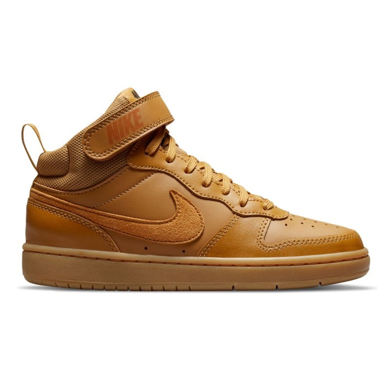 Cipele Nike Court Borough Mid 2 Jr CD7782-701 smeđa crvena