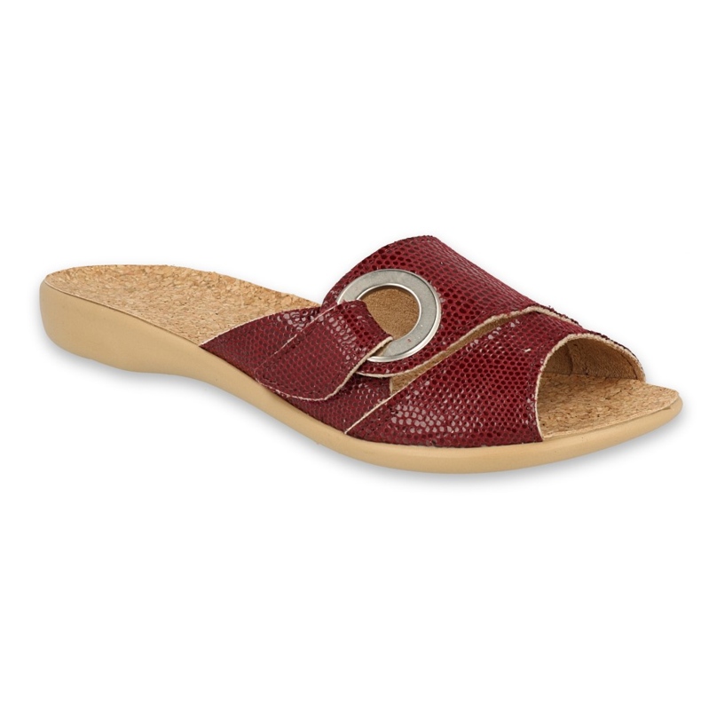 Befado ženske cipele pu 265D021 smeđa crvena