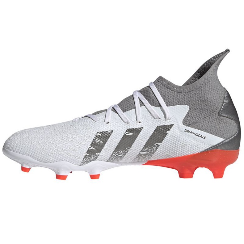 Adidas Predator Freak.3 Fg M FY6276 kopačke siva, bijela bijela