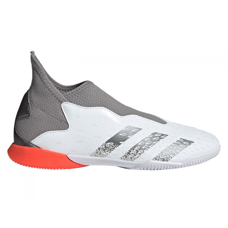 Adidas Predator Freak.3 Ll In Jr FY7867 kopačke siva, bijela bijela
