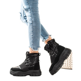 TRENDI Ležerne čizme za snijeg crna