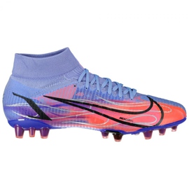 Nogometne cipele Nike Mercurial Superfly 8 Pro Km Fg M DJ3977 506 višebojan ljubičasta