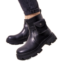 Crne izolirane čizme s Millikin vrećicom crna