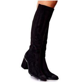 POTOCKI Antilop čizme na baru crne Corises crno