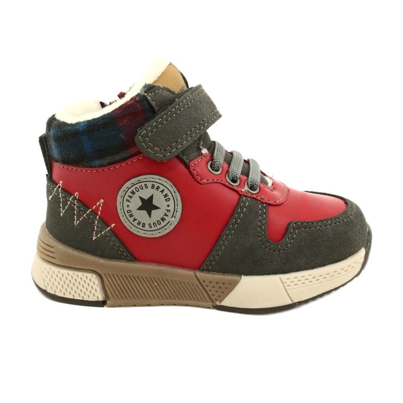 American Club Dječaci dječaka s krznom američkog kluba GC27 Red crvena