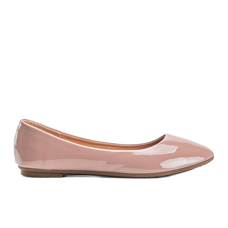 Diamantique Lakirane balerine bež