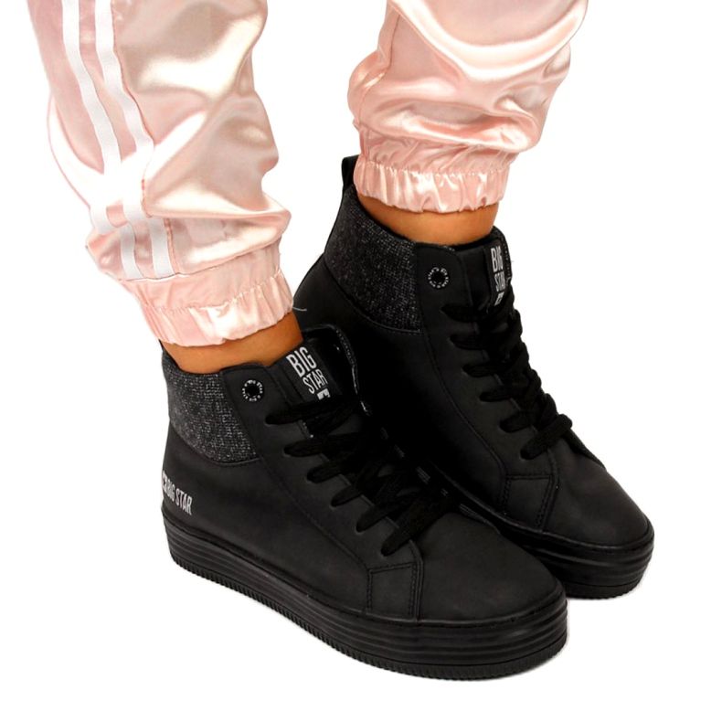 Tenisice izolirane Big Star W II274147 crne crno