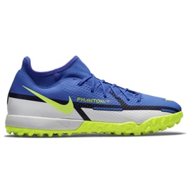 Nogometne cipele Nike Phantom GT2 Academy Df Tf M DC0802-570 višebojan plava