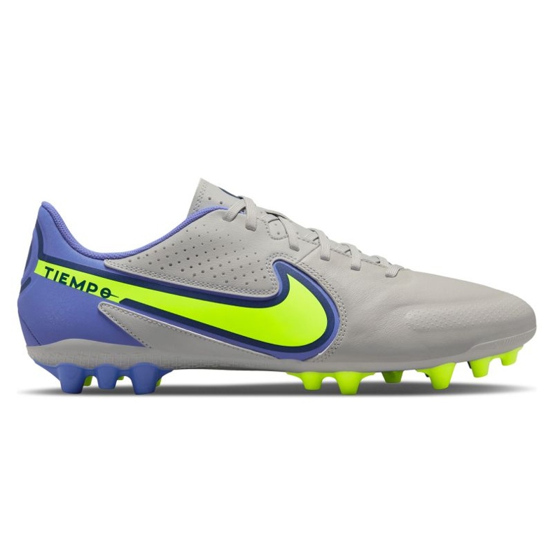 Nogometne cipele Nike Tiempo Legend 9 Academy Ag M DB0627-075 siva, plava nijanse sive