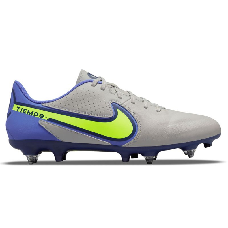 Nogometne cipele Nike Tiempo Legend 9 Academy SG-Pro Ac M DB0628-075 siva, plava siva