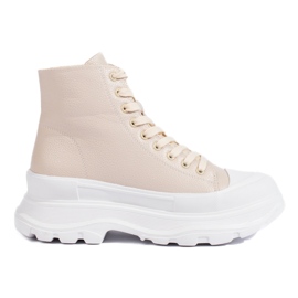 Seastar Tenisice na platformi bež