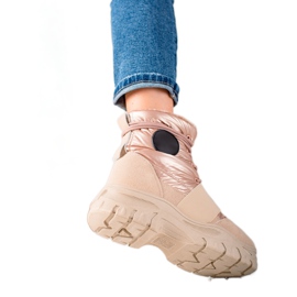 TRENDI Ležerne čizme za snijeg bež