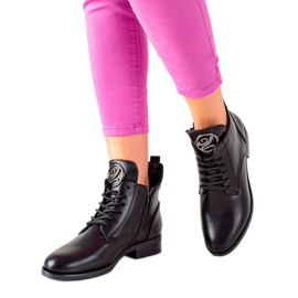 Camo Tople čizme s ukrasom crna