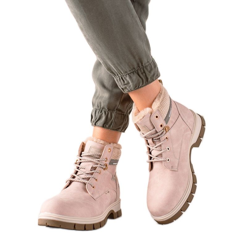 Goodin Udobni sportski traperi ružičasta