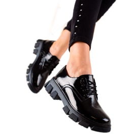 Filippo Crne kožne cipele crna