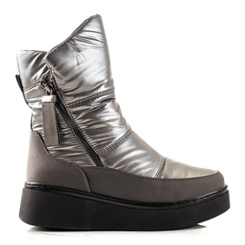 Weide Udobne tople čizme za snijeg crna