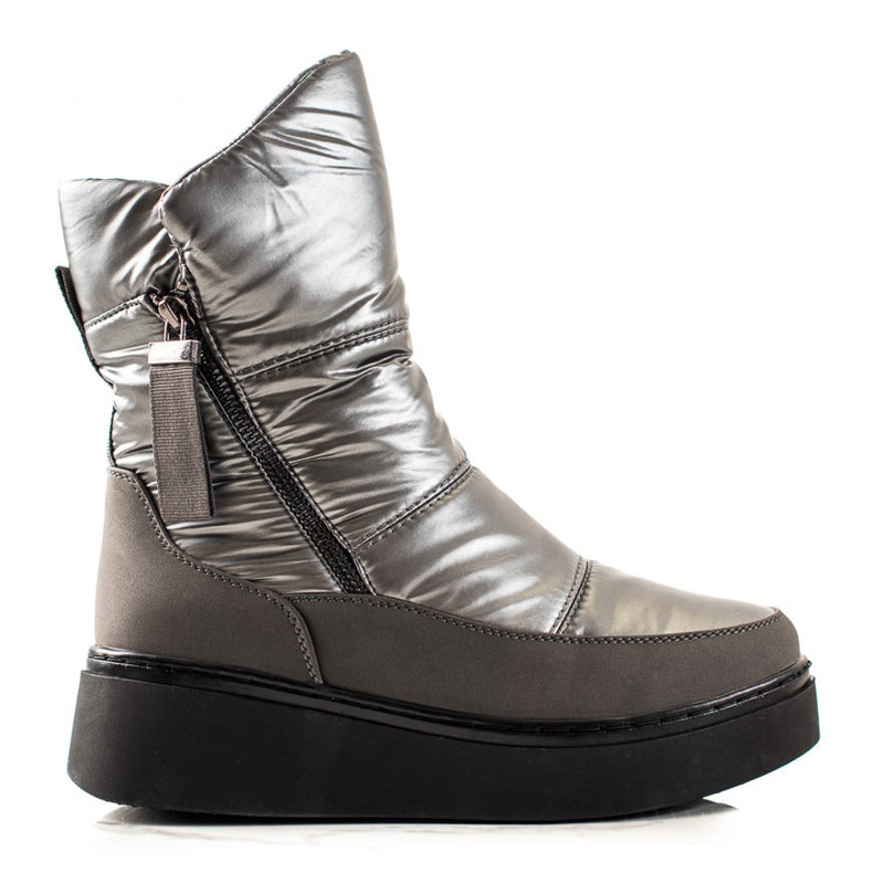 Weide Udobne tople čizme za snijeg crno