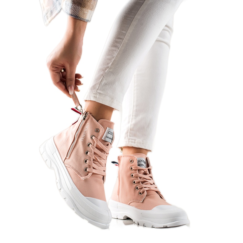 Goodin Tenisice s ukrasnim zatvaračem ružičasta