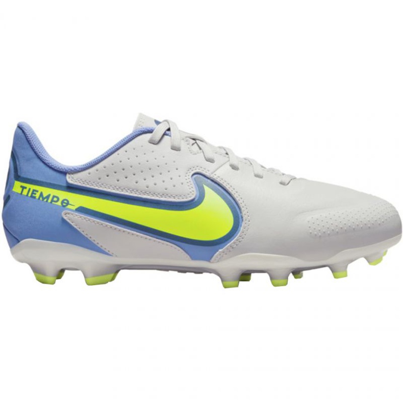 Nike Tiempo Legend 9 Academy FG / MG Jr DA1333 075 nogometne cipele bijela bijela