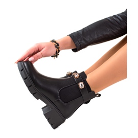 Gogo Čizme s kristalima crna