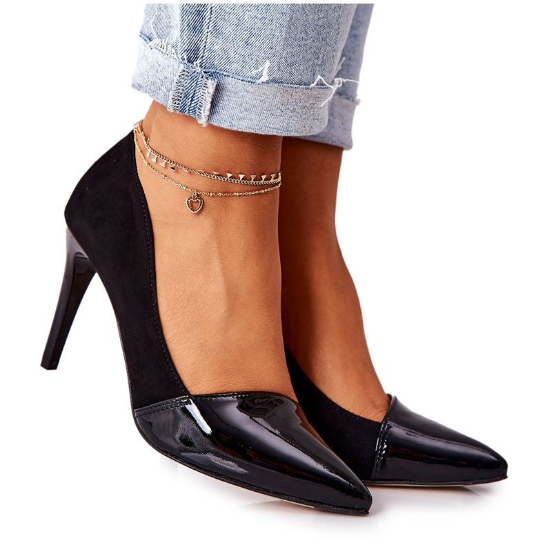 Kožne Monnari 0170-020 Potpetice crne crno