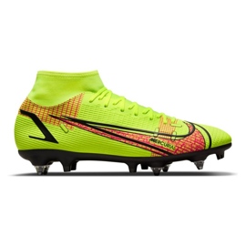 Nogometne cipele Nike Mercurial Superfly 8 Academy SG-Pro Ac M CW7432-760 zelena zelena