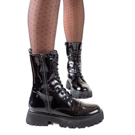 Filippo Lakirane čizme crna