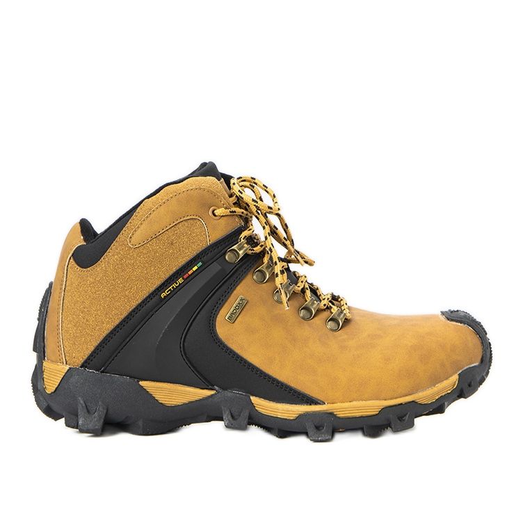 Barry muške izolirane deve sportske cipele žuta boja