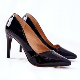 Lakirani špic Monnari 0110-M20 crni crna