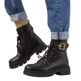 Crne izolirane čizme Adomo crno