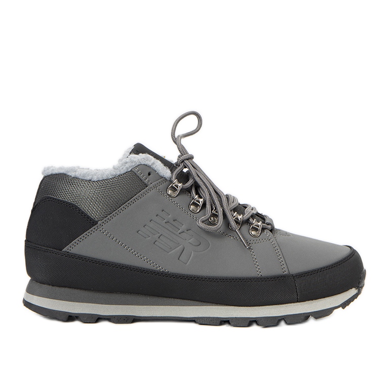 Siva izolirana muška sportska obuća Grifar