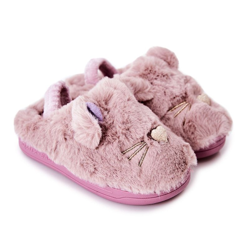 WJ1 Dječje papuče Mačići s ljubičastim ušima Tammy ljubičasta