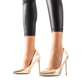 Seastar Elegantne štikle zlatni