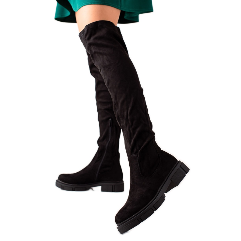 Laura Mode Klasične čizme crno