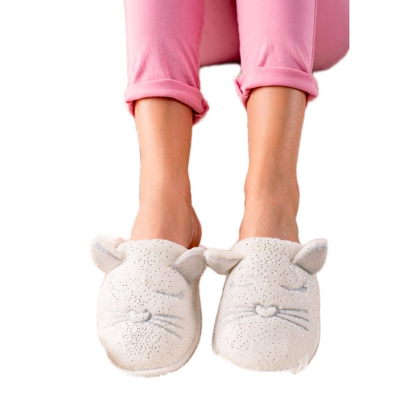 Evento Papuče s ušima bijela siva