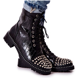 WT1 Crne čizme Sorela s patentnim zatvaračima crna