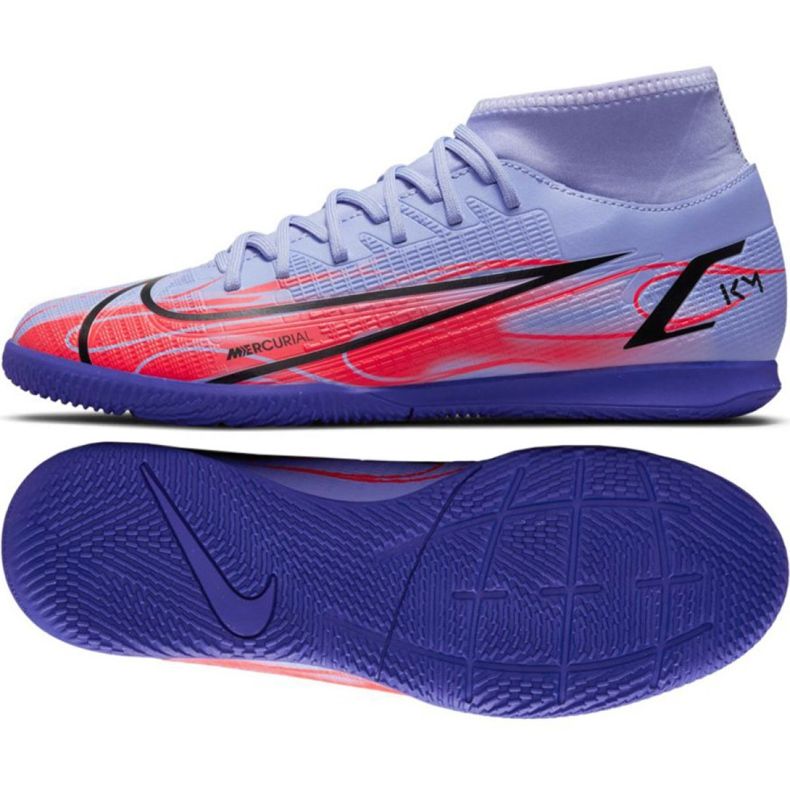 Kopačke za nogomet Nike Mercurial Superfly 8 Club Km Ic M DB2863 506 ljubičasta