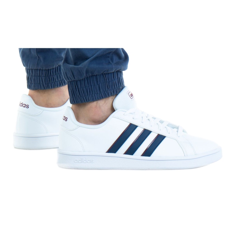 Adidas Grand Court Base M GY8391 cipele bijela plava