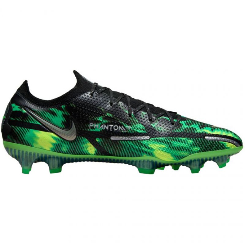 Kopačke za nogomet Nike Phantom GT2 Elite Fg Sw M DM0732 003 raznobojna zelena