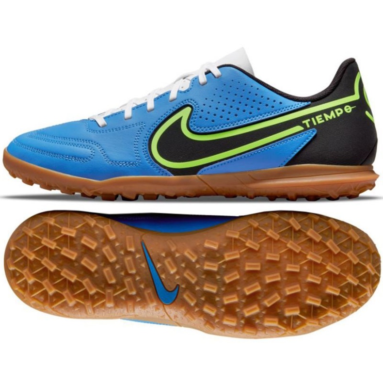 Nogometne cipele Nike Tiempo Legend 9 Club Tf M DA1193 403 plava plava