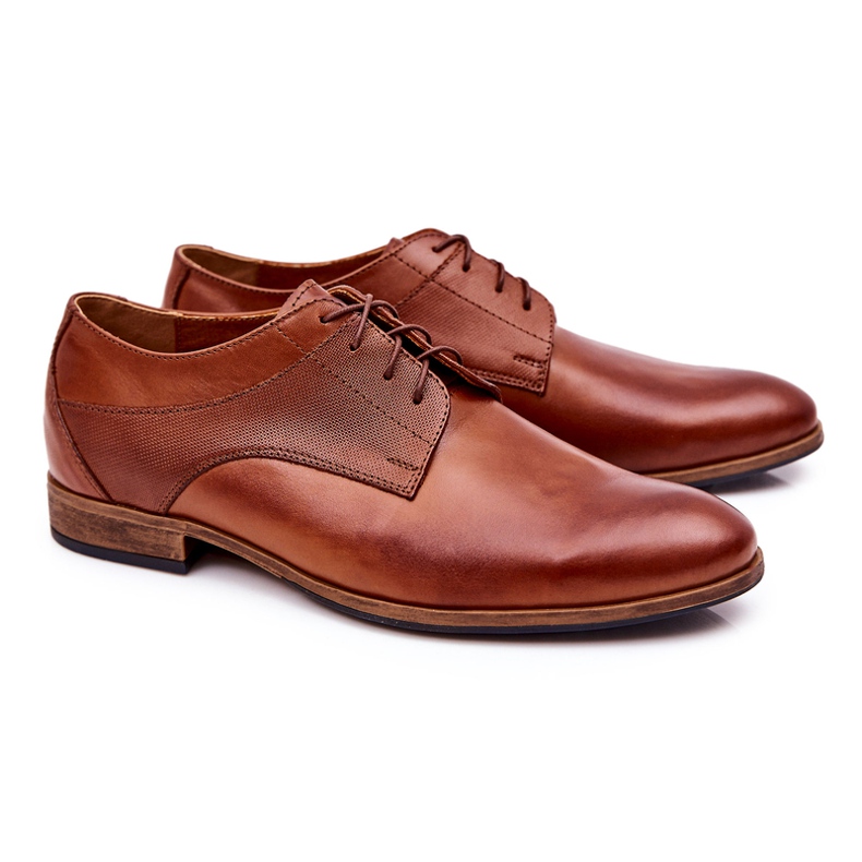 Bednarek Polish Shoes Klasične kožne cipele Bednarek 806 Brown smeđa