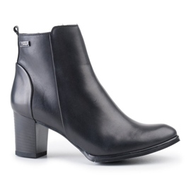 Marco Shoes Kožne čizme 0599B-001-4 crna