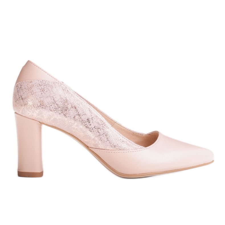 Marco Shoes Ženske pumpice puderasto roze boje ružičasta