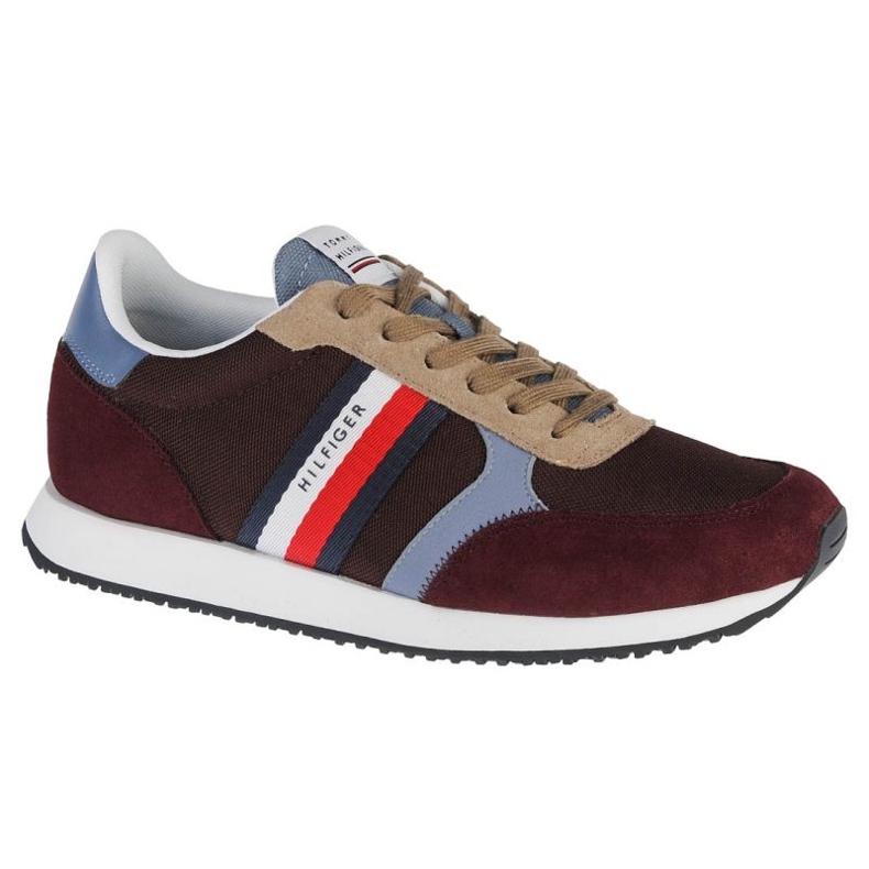 Tommy Hilfiger Runner Lo Colour Mix cipele FM0FM03815-GR8 smeđa